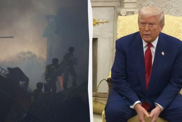 Трамп отреагировал на жестокие обстрелы Украины (видео)