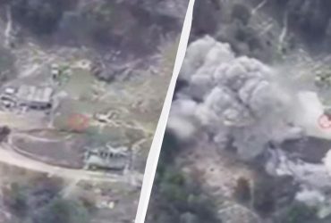 Воздушные силы уничтожили пункт управления оккупантов на Херсонщине (видео)