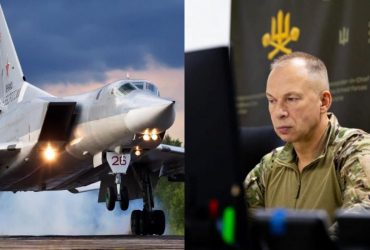 ВСУ дроном уничтожили российский бомбардировщик Ту-22М3, - Сырский