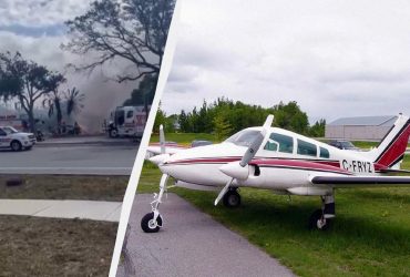 В США разбился самолет: есть погибшие и раненый человек (видео)