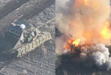 ЗСУ підірвали російський Т-80 і показали вогняне відео