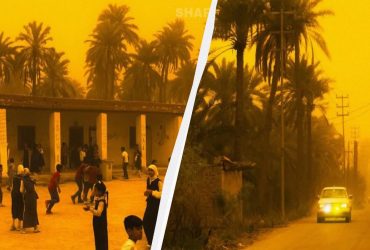 Ірак накрила сильна піщана буря, у людей почалися проблеми з диханням (відео)