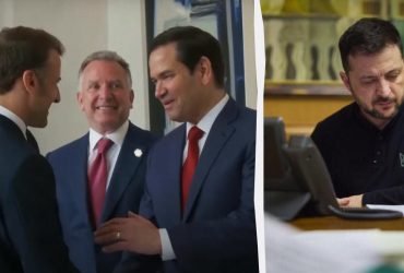 Макрон после разговора с Зеленским пошел на переговоры с Рубио и Уиткоффом