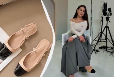 Трендовая обувь на весну в стиле Chanel: Рамина показала, с чем ее сочетать