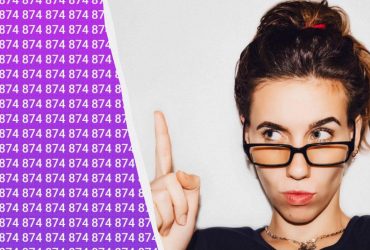 Надо найти число 814 среди сотни других за 5 секунд в сверхсложной головоломке