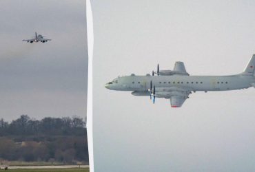 Винищувачі НАТО перехопили біля Польщі Іл-20 (фото)