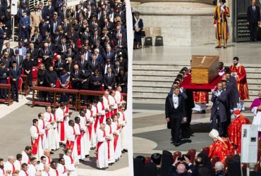 Ватикан порушив протокол, давши Зеленському місце в першому ряду на похороні Франциска, - The Telegraph