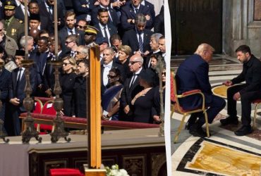 Зеленський і Трамп порушили дрес-код на похороні Папи, - The Daily Mail