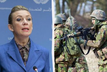 Захарова закликала Естонію зробити висновок з війни в Україні