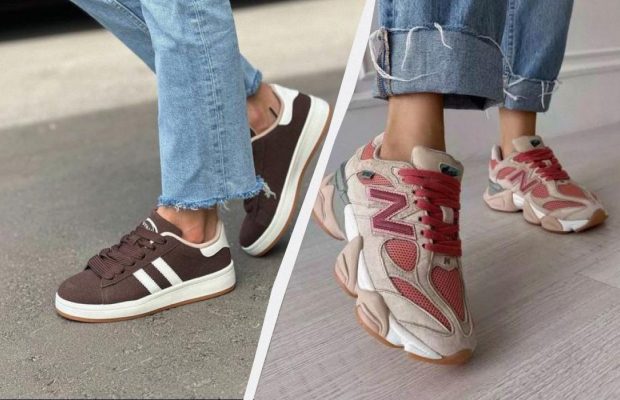 Цветные и с принтами: стильные кроссовки на весну-2025, которые подойдут ко всему