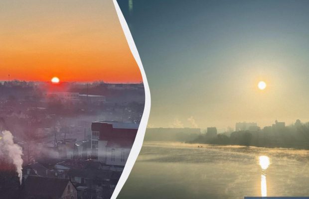 У Вінниці побачили красиве весняне явище (фото)