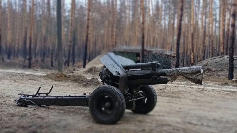 Как утверждается, свежее фото М-30 на вооружении армии РФ / фото x.com/TheDeadDistrict