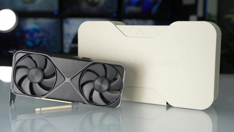 В британском Overclockers нашли RTX 5070 по цене ниже рекомендуемой / Фото - Nvidia В британском Overclockers нашли RTX 5070 по цене ниже рекомендуемой / Фото - Nvidia