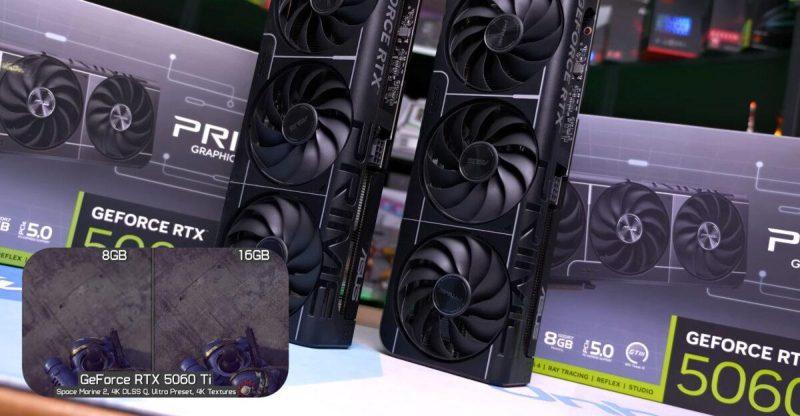 Эксперты предостерегли геймеров от покупки GeForce RTX 5060 Ti 8GB / фото VideoCardz