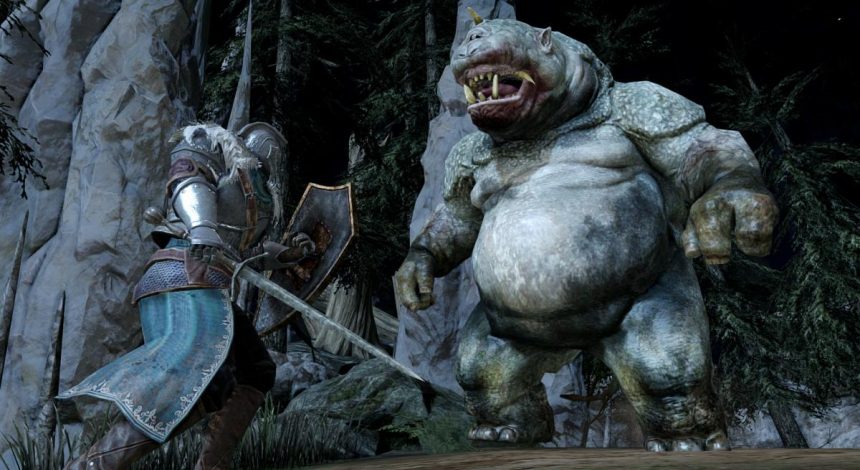 З Dark Souls 2 вирізали гігантського боса-краба з вежею замку замість панцира