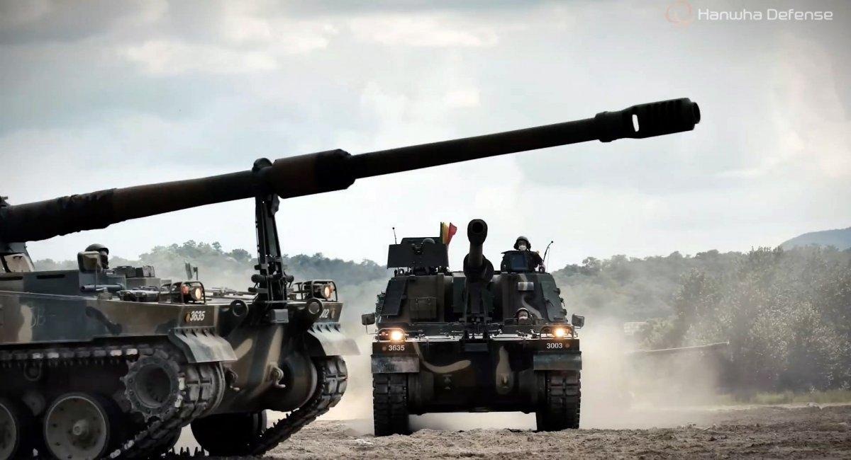 Первая самоходная гаубица K9 Thunder сошла с конвейера для армии Румынии Первая самоходная гаубица K9 Thunder сошла с конвейера для армии Румынии