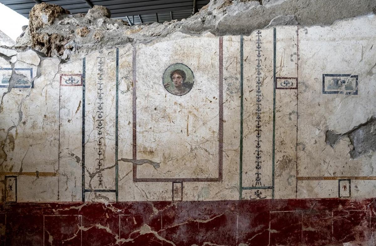 Картини, на стінах знайденого будинку / фото Archaeological Park of Pompeii Картини, на стінах знайденого будинку / фото Archaeological Park of Pompeii