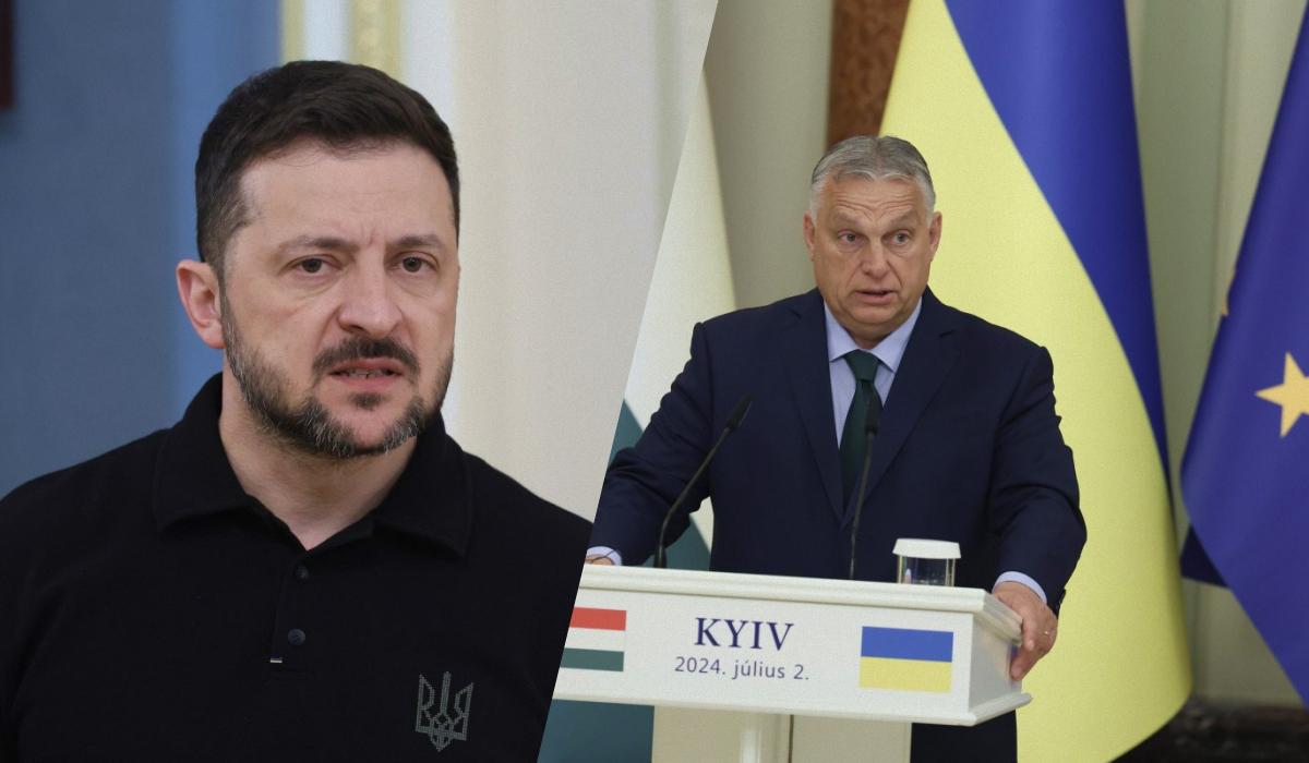 Орбан заявив, що нападки та погрози з боку Зеленського матимуть наслідки / колаж УНІАН, фото УНІАН Орбан заявив, що нападки та погрози з боку Зеленського матимуть наслідки / колаж УНІАН, фото УНІАН