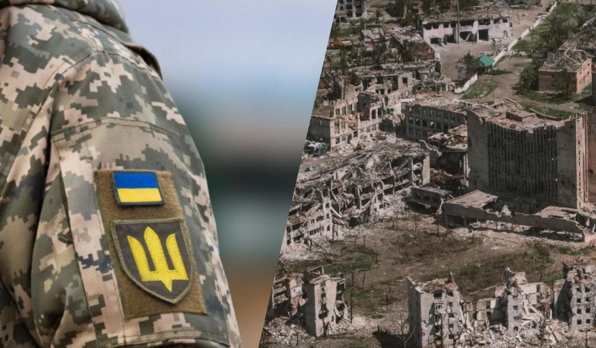 Повітряні сили рознесли командний пункт окупантів під Бахмутом / колаж УНІАН, фото facebook.com/93OMBr, ua.depositphotos.com