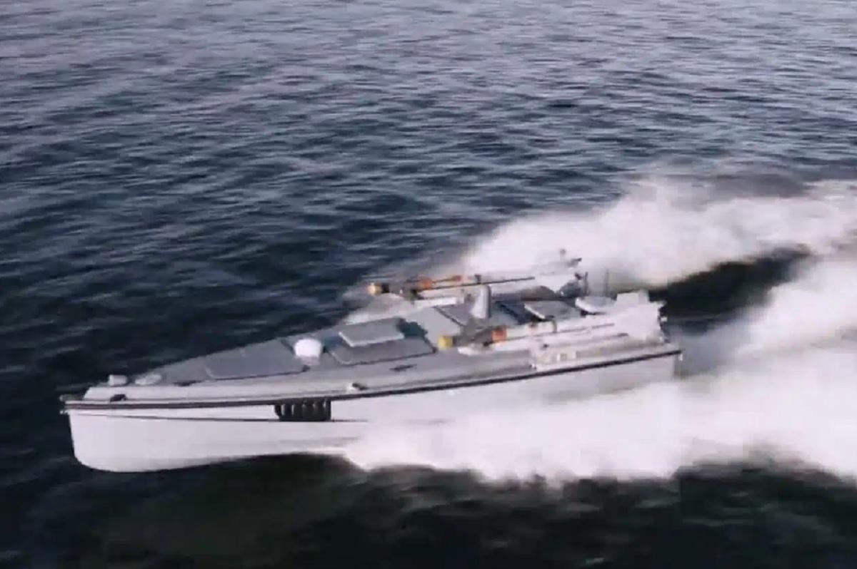Появились снимки нового украинского морского дрона Magurа V7 / фото navalnews Появились снимки нового украинского морского дрона Magurа V7 / фото navalnews
