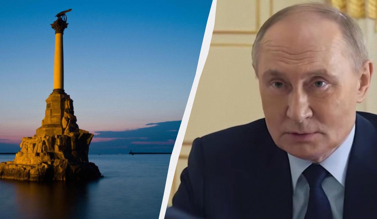 Путін назвав цинічну причину, чому РФ вторглася до Криму / колаж УНІАН, фото ua.depositphotos.com, скріншот із відео Путін назвав цинічну причину, чому РФ вторглася до Криму / колаж УНІАН, фото ua.depositphotos.com, скріншот із відео