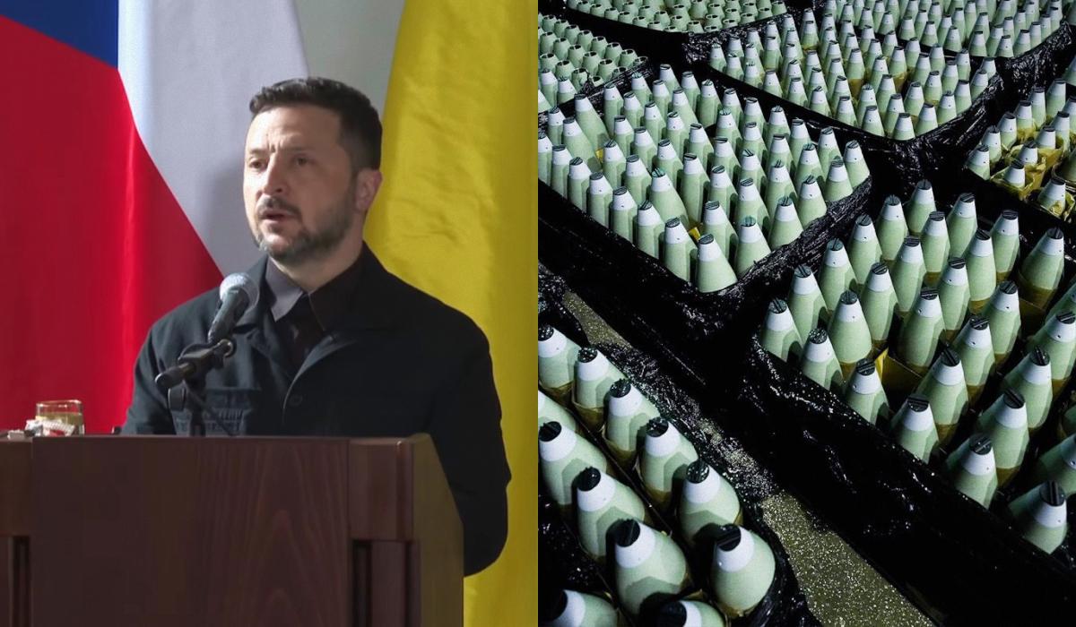 Президент зазначив, що чеська ініціатива працює блискуче / Колаж УНІАН, фото - скріншот, facebook.com/ukroboronprom Президент зазначив, що чеська ініціатива працює блискуче / Колаж УНІАН, фото - скріншот, facebook.com/ukroboronprom