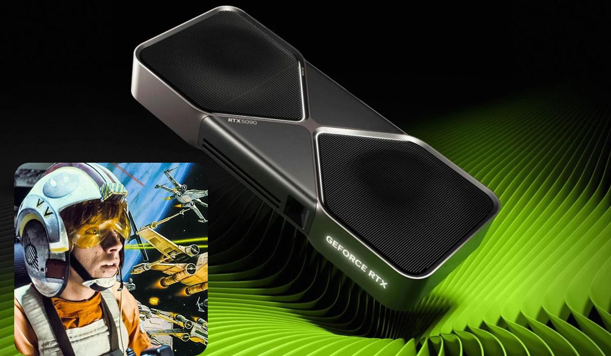 NVIDIA выпустила RTX 5090 в стиле 'Звездных войн', но достанется она только одному NVIDIA выпустила RTX 5090 в стиле 'Звездных войн', но достанется она только одному