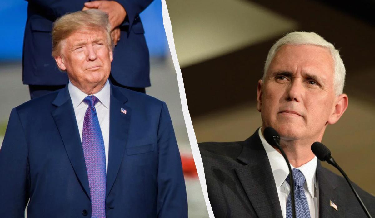 Pence sharply criticized Trump for his position on Ukraine/ UNIAN collage, photo ua.depositphotos.com Pence sharply criticized Trump for his position on Ukraine/ UNIAN collage, photo ua.depositphotos.com