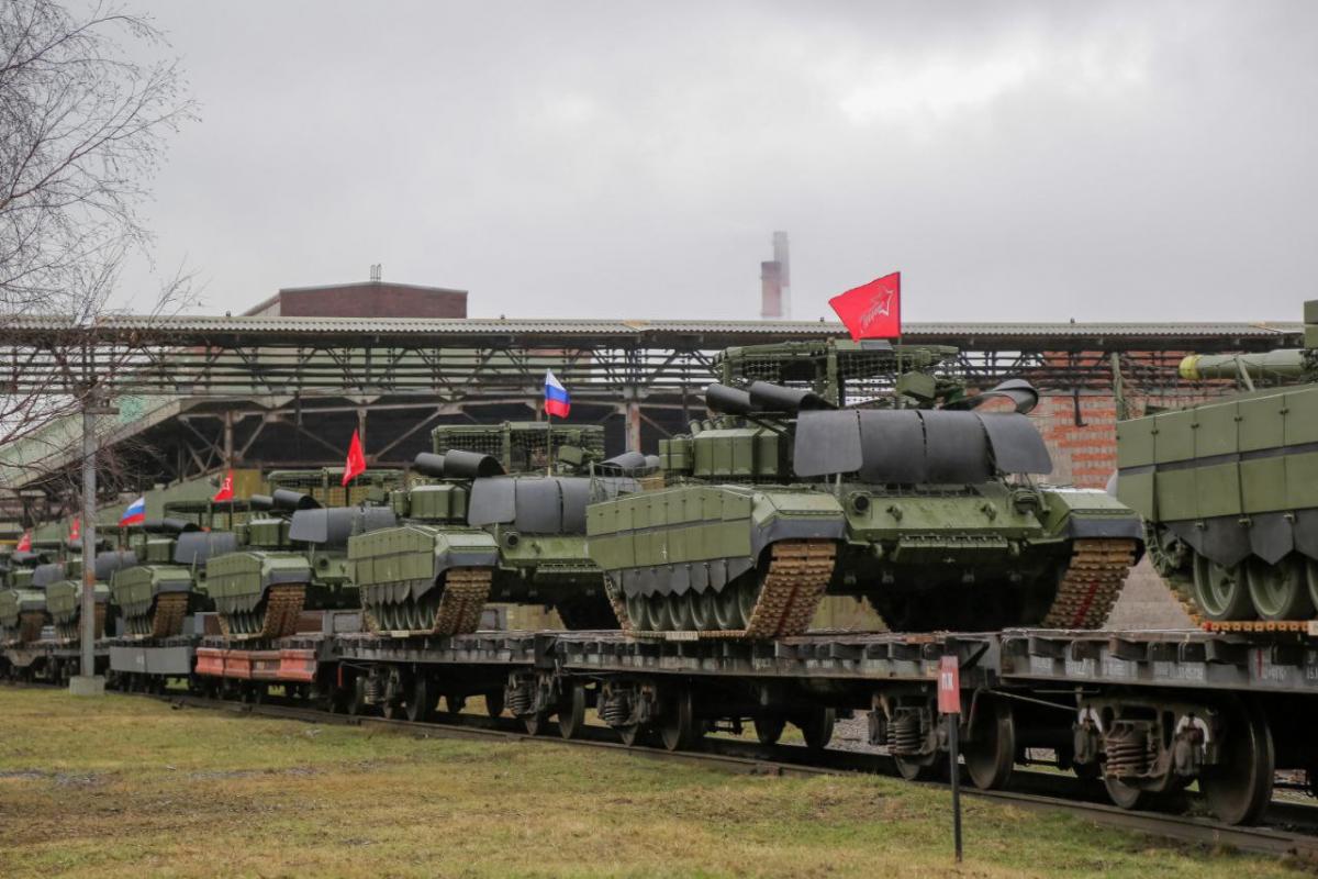 Обновленные российские танки / фото Уралвагонзавод Обновленные российские танки / фото Уралвагонзавод