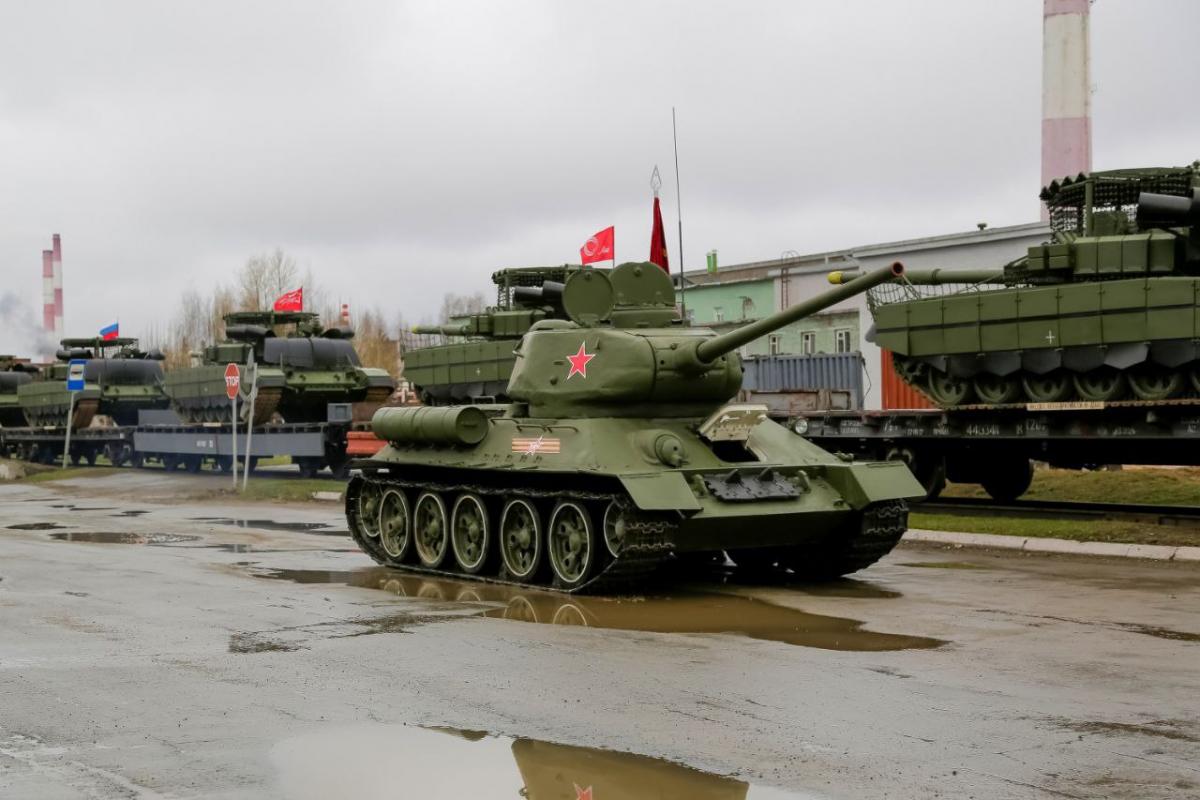 Российский Т-34-85 / фото Уралвагонзавод Российский Т-34-85 / фото Уралвагонзавод