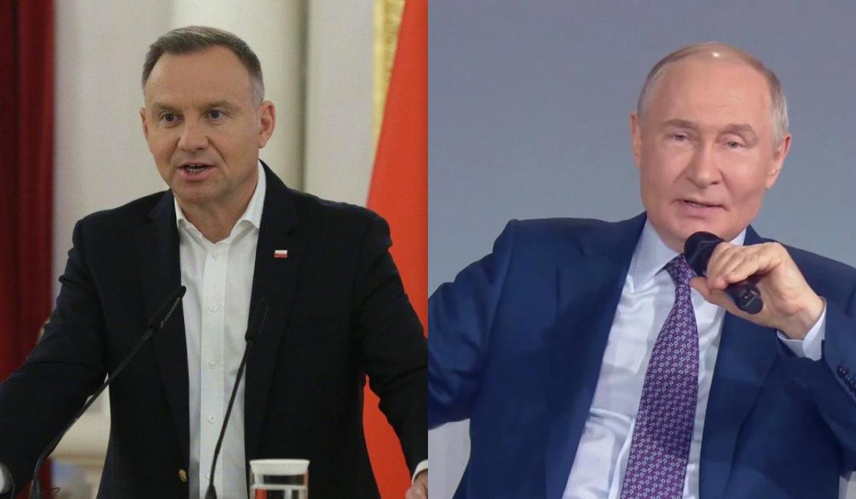 Дуда вважає, що Трамп може змусити Путіна завершити війну / Колаж УНІАН, фото - УНІАН, скріншот Дуда вважає, що Трамп може змусити Путіна завершити війну / Колаж УНІАН, фото - УНІАН, скріншот