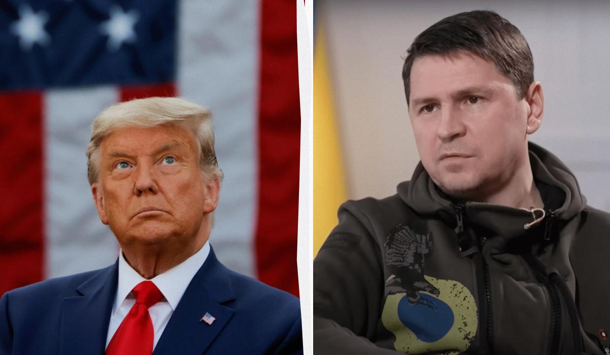 Подоляк объяснил подтекст заявлений Трампа / Коллаж УНИАН, фото REUTERS, скриншот Подоляк объяснил подтекст заявлений Трампа / Коллаж УНИАН, фото REUTERS, скриншот