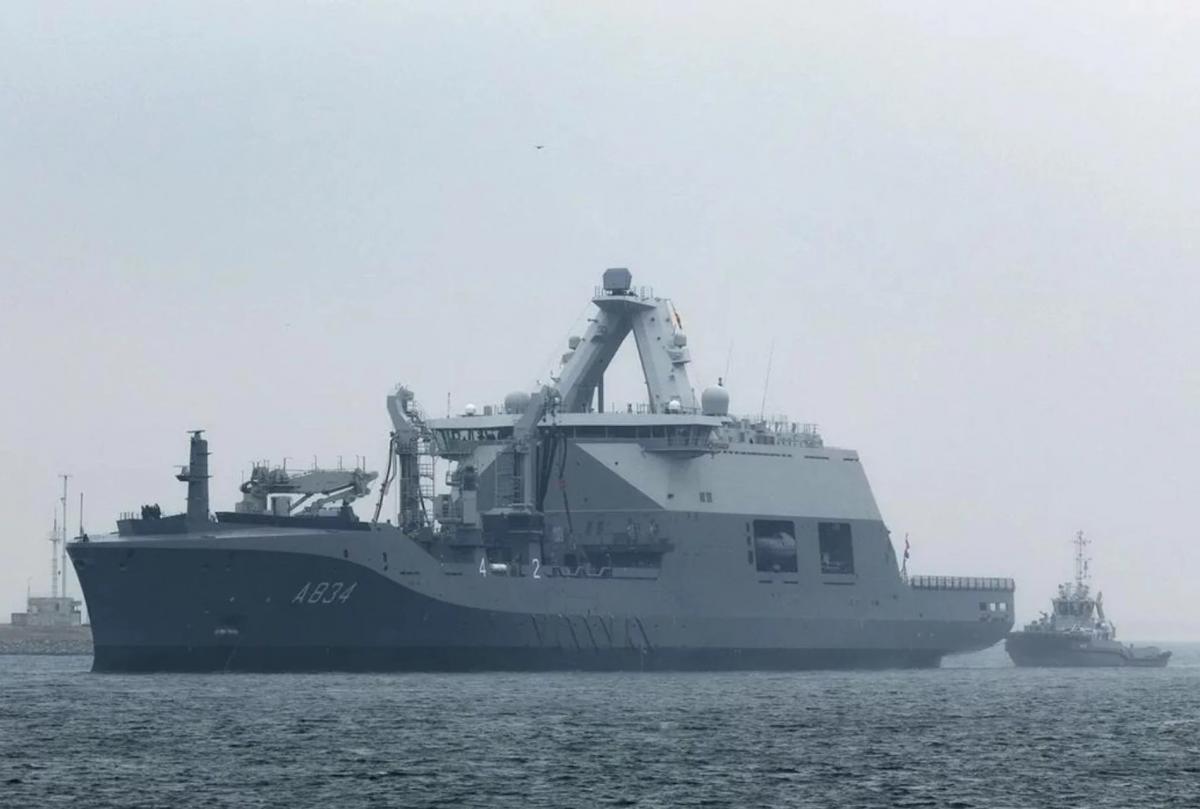 Військовий флот Нідерландів отримав новий корабель, зроблений із української сталі компанії Ахметова Військовий флот Нідерландів отримав новий корабель, зроблений із української сталі компанії Ахметова