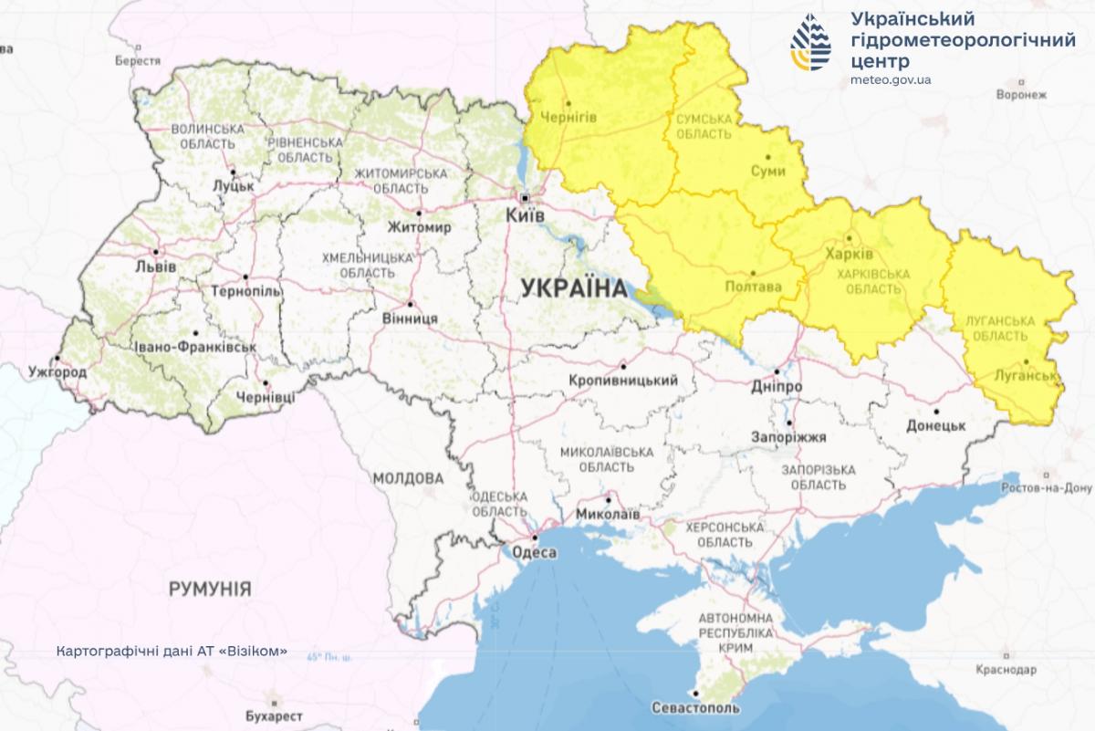 11 травня заморозки будуть на північному заході України / фото Укргідрометцентр 11 травня заморозки будуть на північному заході України / фото Укргідрометцентр