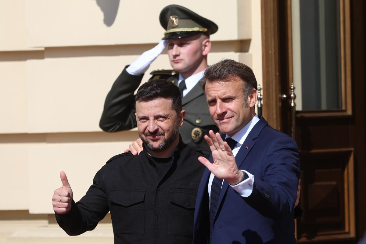 Відносини Макрона і Зеленського виходять за рамки партнерства у війні з Росією / фото - Віктор Ковальчук, УНІАН Відносини Макрона і Зеленського виходять за рамки партнерства у війні з Росією / фото - Віктор Ковальчук, УНІАН