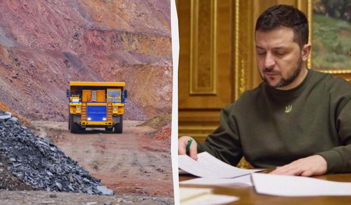 Зеленский подписал закон о ратификации соглашения о недрах / коллаж УНИАН, фото ua.depositphotos.com, Офиса президента Зеленский подписал закон о ратификации соглашения о недрах / коллаж УНИАН, фото ua.depositphotos.com, Офиса президента