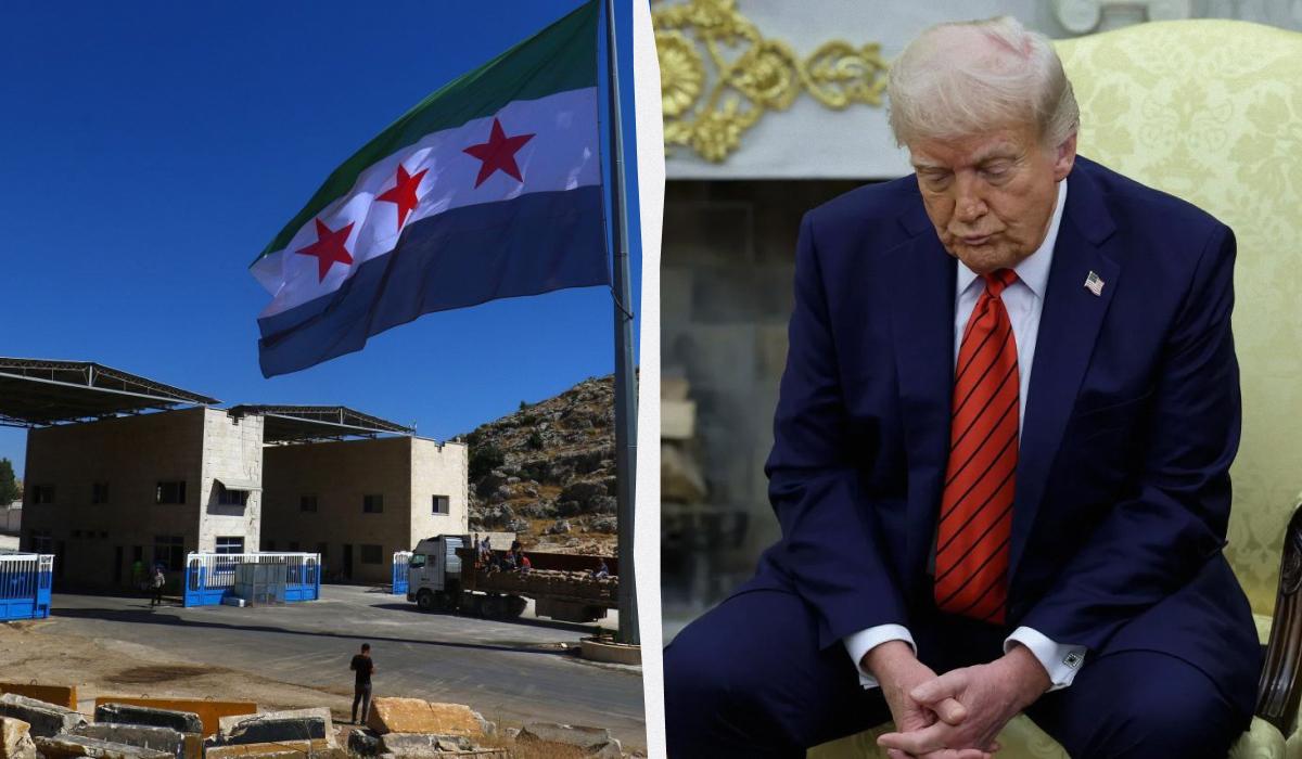 Сирия предлагает сделку Трампу / Коллаж УНИАН, фото Reuters, Getty Images Сирия предлагает сделку Трампу / Коллаж УНИАН, фото Reuters, Getty Images