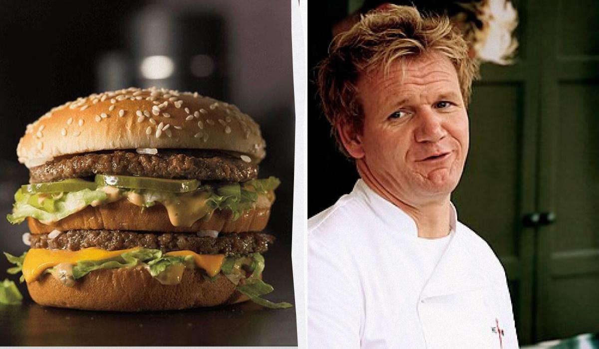 Рамзи назвал блюда, которые никогда больше не попробует/ Коллаж УНИАН, фото mcdonalds, Википедия Рамзи назвал блюда, которые никогда больше не попробует/ Коллаж УНИАН, фото mcdonalds, Википедия