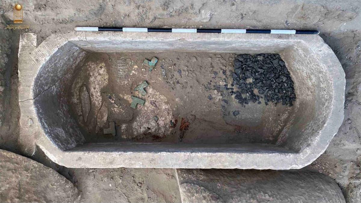 Arxeoloqlar böyük istehkamların hissələrini tapıblar photo Misir Turizm və Qədim Əsərlər Nazirliyi