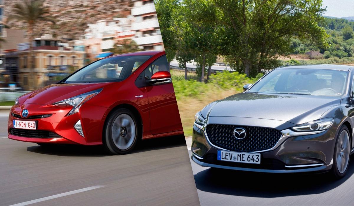 Експерти рекомендують звернути увагу на ці автомобілі / Колаж УНІАН, фото - Toyota, Mazda Експерти рекомендують звернути увагу на ці автомобілі / Колаж УНІАН, фото - Toyota, Mazda