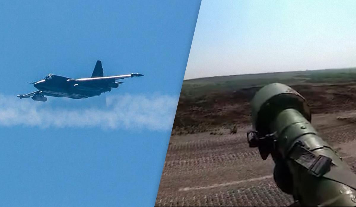 Accident Shot with MSRC: The 58th Brigade showed a hostile Su-25 aircraft (video) Accident Shot with MSRC: The 58th Brigade showed a hostile Su-25 aircraft (video)