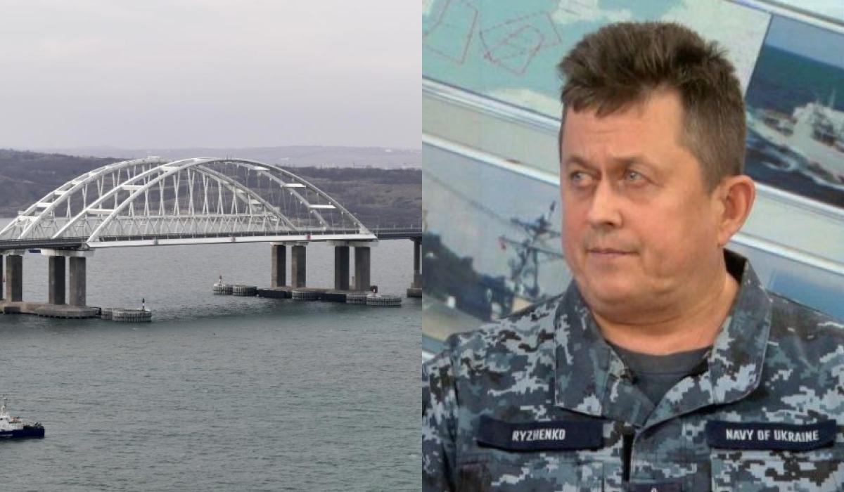Кримський міст отримав ще й політичне забарвлення, зазначив капітан 1 рангу / колаж УНІАН, фото REUTERS, facebook.com/andrii.ryzhenko.5 Кримський міст отримав ще й політичне забарвлення, зазначив капітан 1 рангу / колаж УНІАН, фото REUTERS, facebook.com/andrii.ryzhenko.5