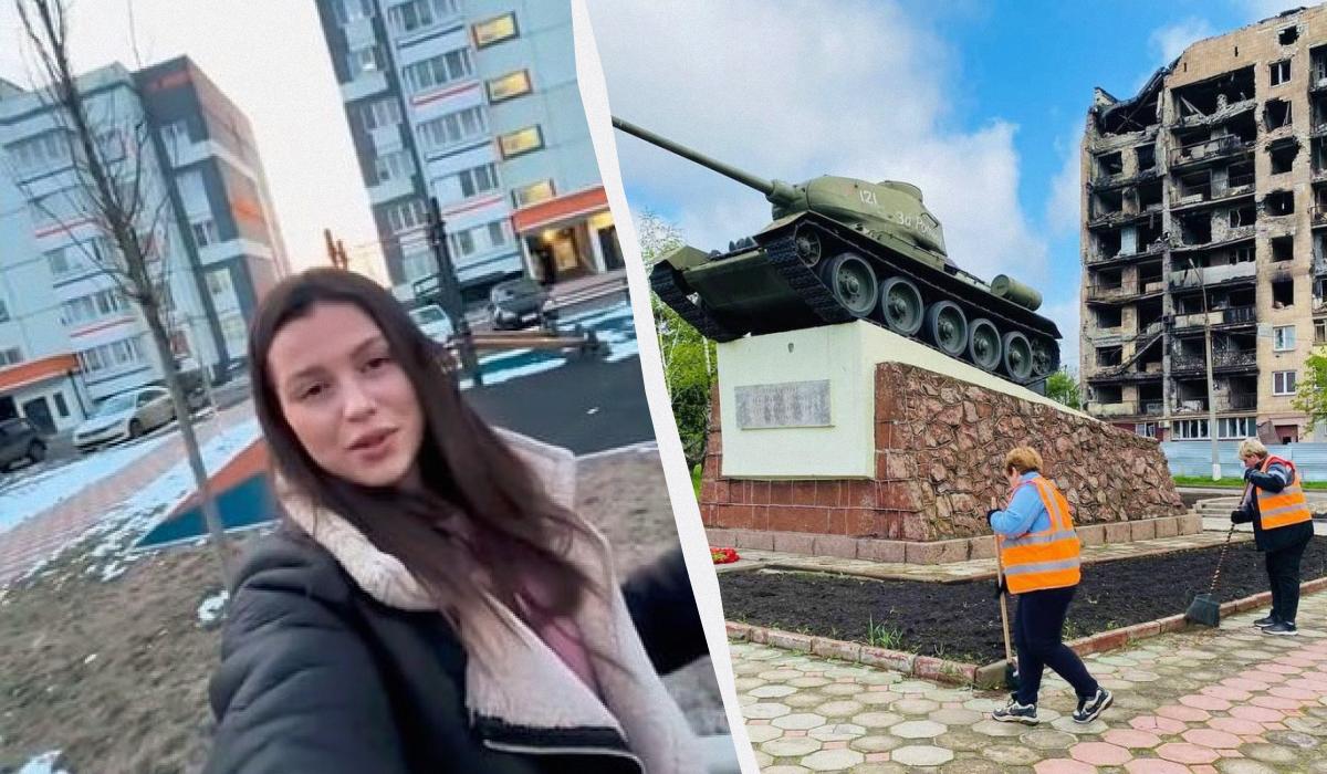 Окупаційна влада заохочує блогерів малювати красиву картинку життя в місті / Колаж УНІАН, t.me/andriyshTime, скріншот із відео CNN Окупаційна влада заохочує блогерів малювати красиву картинку життя в місті / Колаж УНІАН, t.me/andriyshTime, скріншот із відео CNN