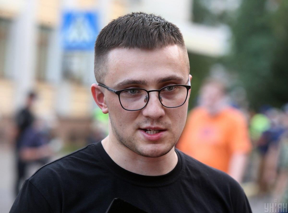 Увагу на пана Святослава звернув відомий блогер Сергій Стерненко / фото УНІАН Увагу на пана Святослава звернув відомий блогер Сергій Стерненко / фото УНІАН