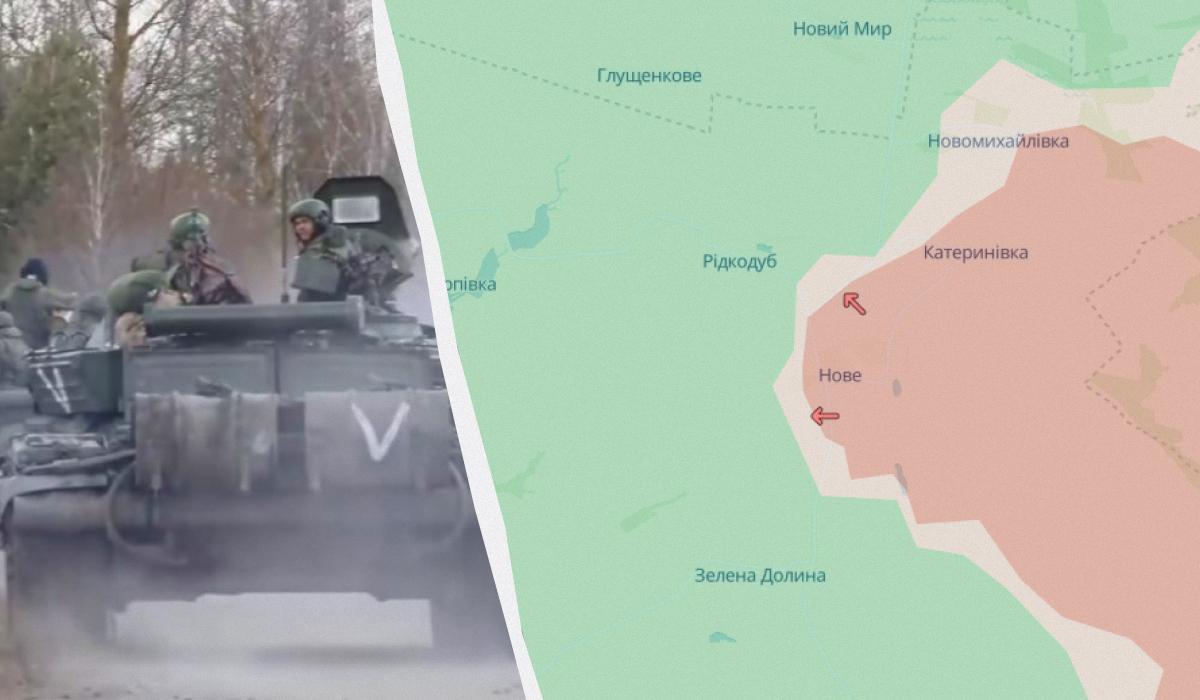 Российские войска оккупировали поселок Новое / коллаж УНИАН, фото Википедия, скриншот Российские войска оккупировали поселок Новое / коллаж УНИАН, фото Википедия, скриншот