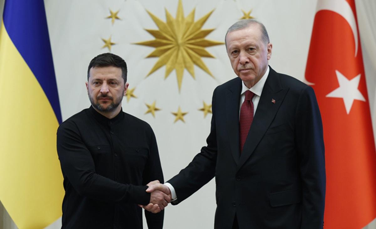 Зеленський заявив, що обговорить з Ердоганом подальші кроки щодо мирних переговорів / фото - tccb.gov.tr