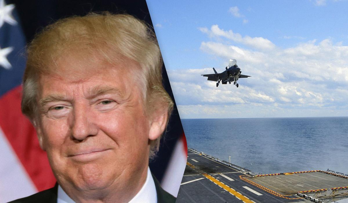 Ранее Трамп заявлял, что США рассматривают возможность создания боевого самолета F-55 / коллаж УНИАН, фото Википедия Ранее Трамп заявлял, что США рассматривают возможность создания боевого самолета F-55 / коллаж УНИАН, фото Википедия