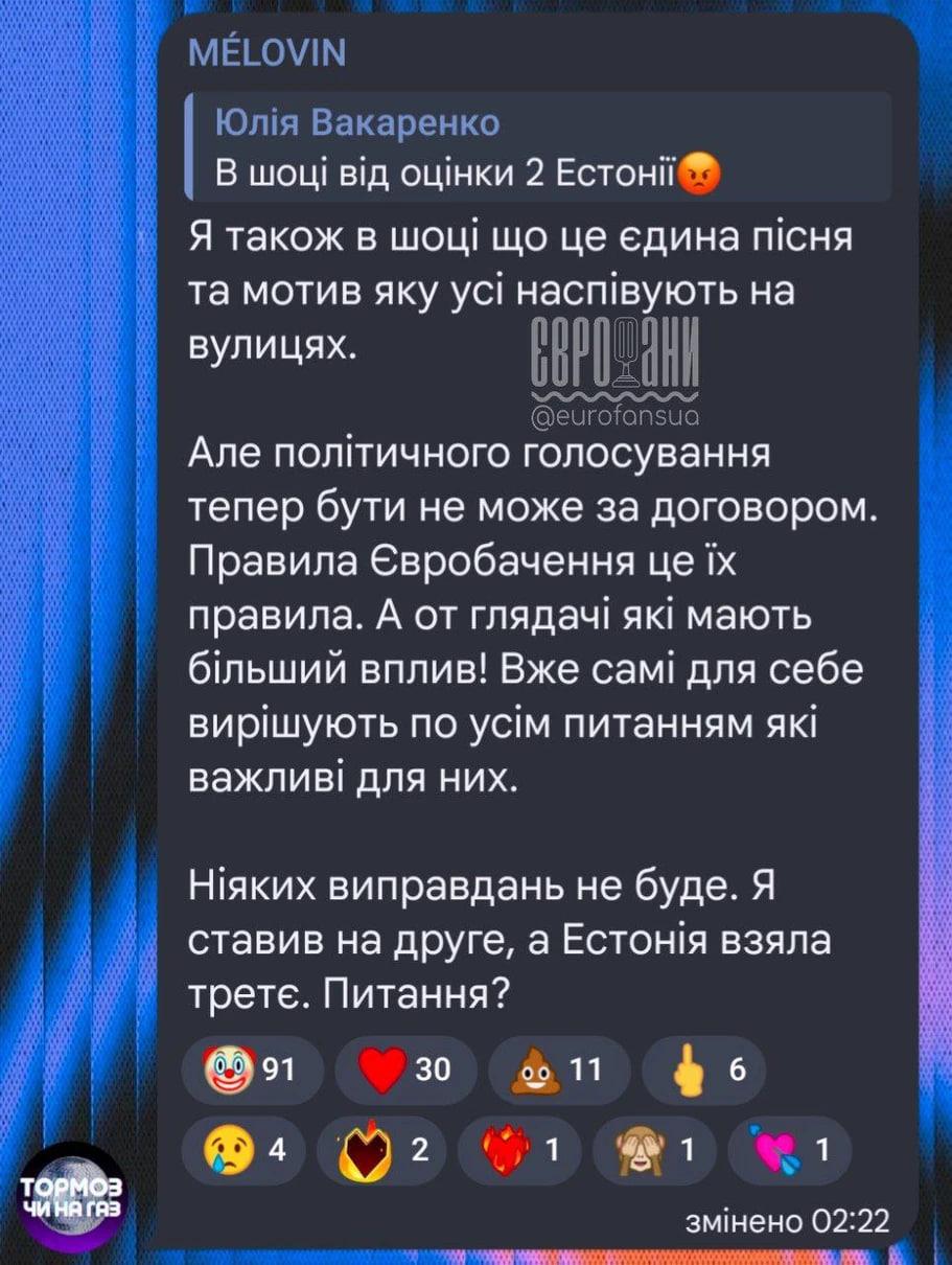 Коментар MELOVINа / "Єврофани" Коментар MELOVINа / "Єврофани"