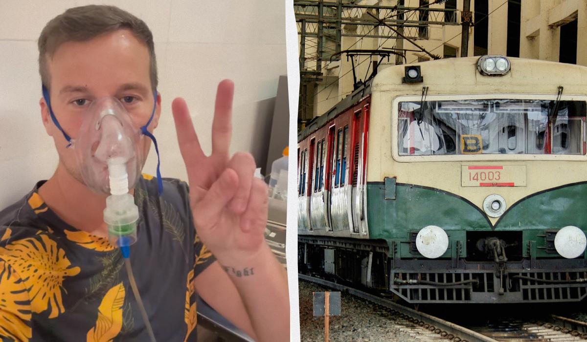 Тревел-блогер попал в больницу после поездки в индийском поезде