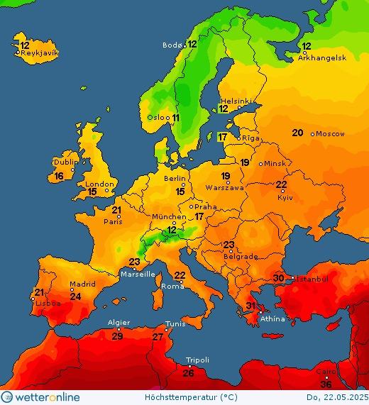 22 мая в Украине потеплеет 22 мая в Украине потеплеет